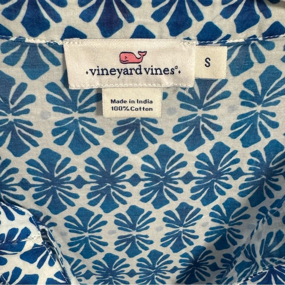 Blue Floral Women's Top - Picture 3 of 7